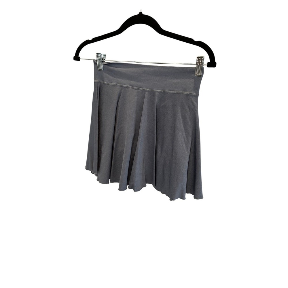 Womens Slate Blue Athletic Skort with Built-in Shorts and Pocket Size Small